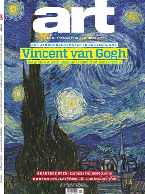 cover image of Art Magazin 10/2019--Vincent van Gogh